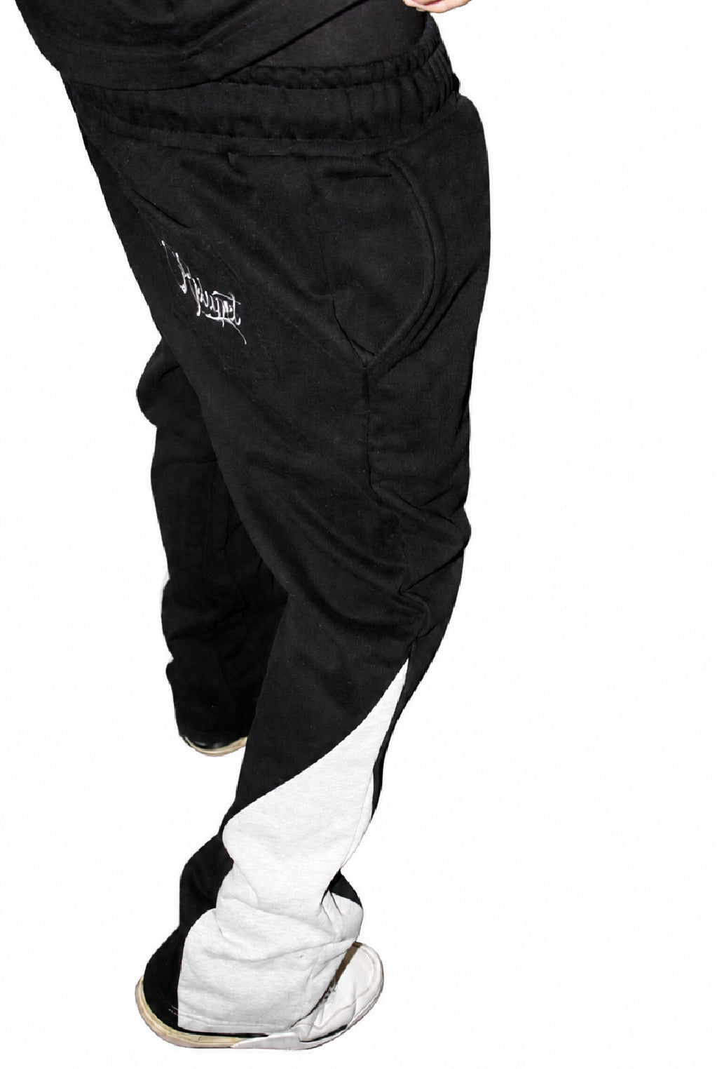 RPLANET LIMITED BLACK FLARED PANTS