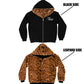 LEOPARD REVERSIBLE HOODIE