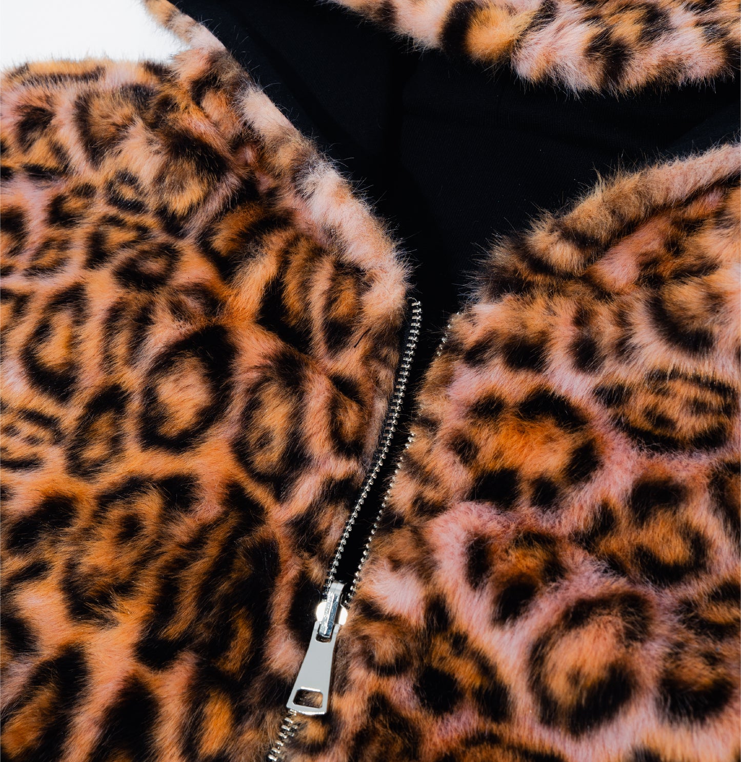 LEOPARD REVERSIBLE HOODIE