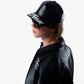 BLACK LEATHER CAP