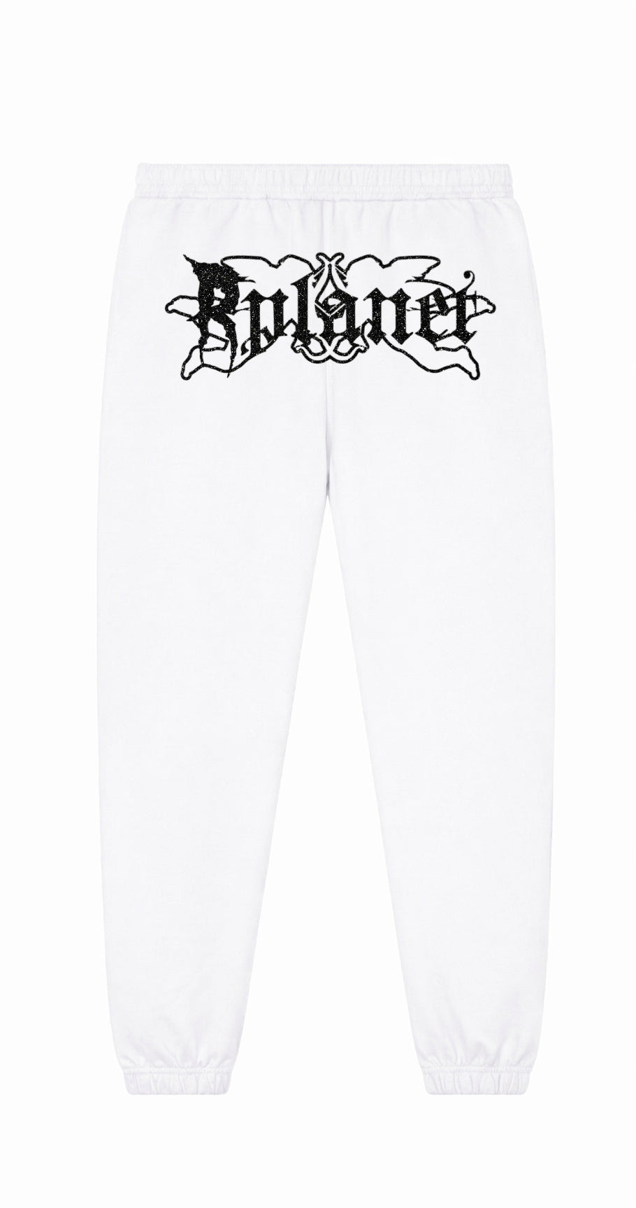 RPLANET WHITE GLITTER PANTS