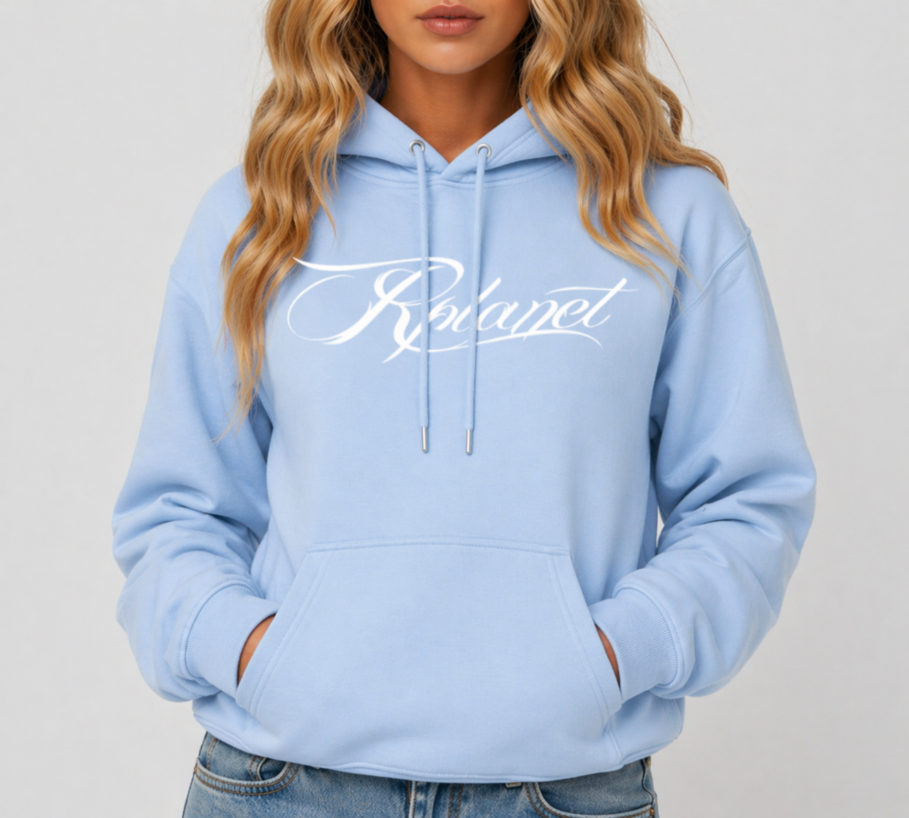 RPLANET BABYBLUE HOODIE