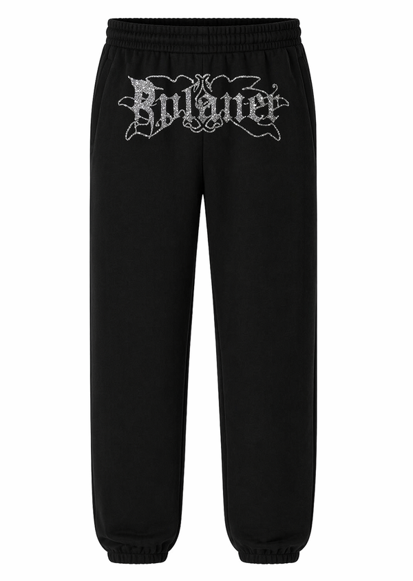 RPLANET SILVER GLITTER PANTS