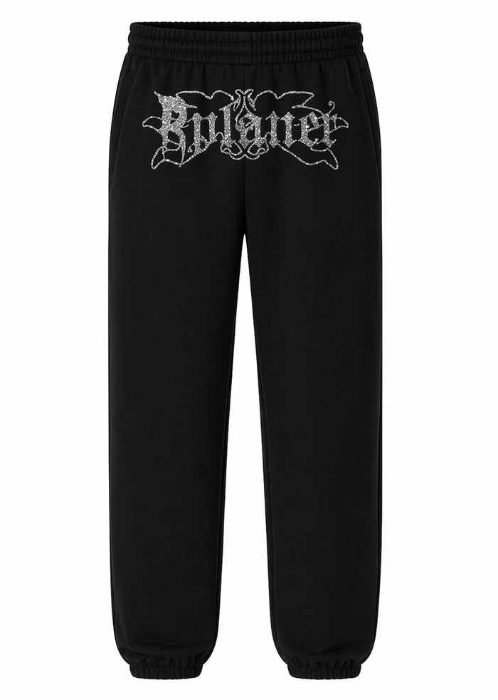 RPLANET SILVER GLITTER PANTS