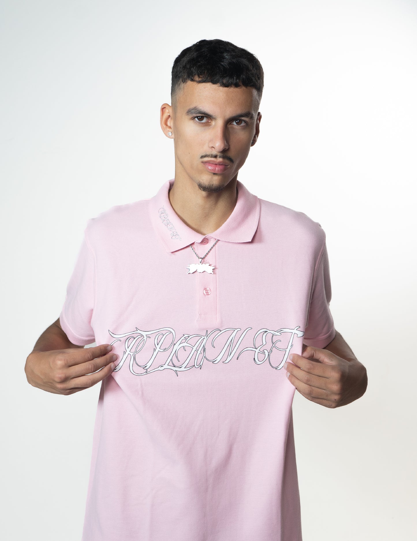 RPLANET POLO SHIRT PINK