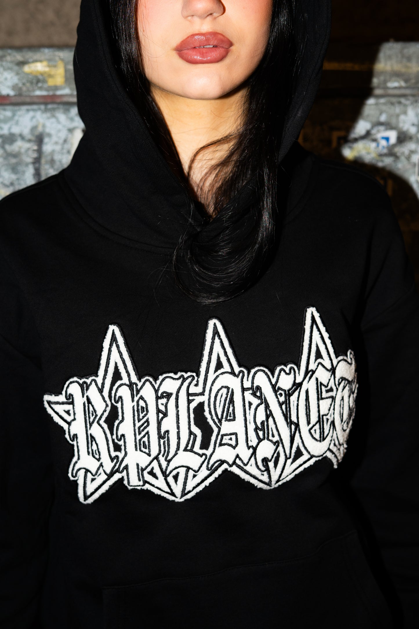 RPLANET BLACK HOODIE