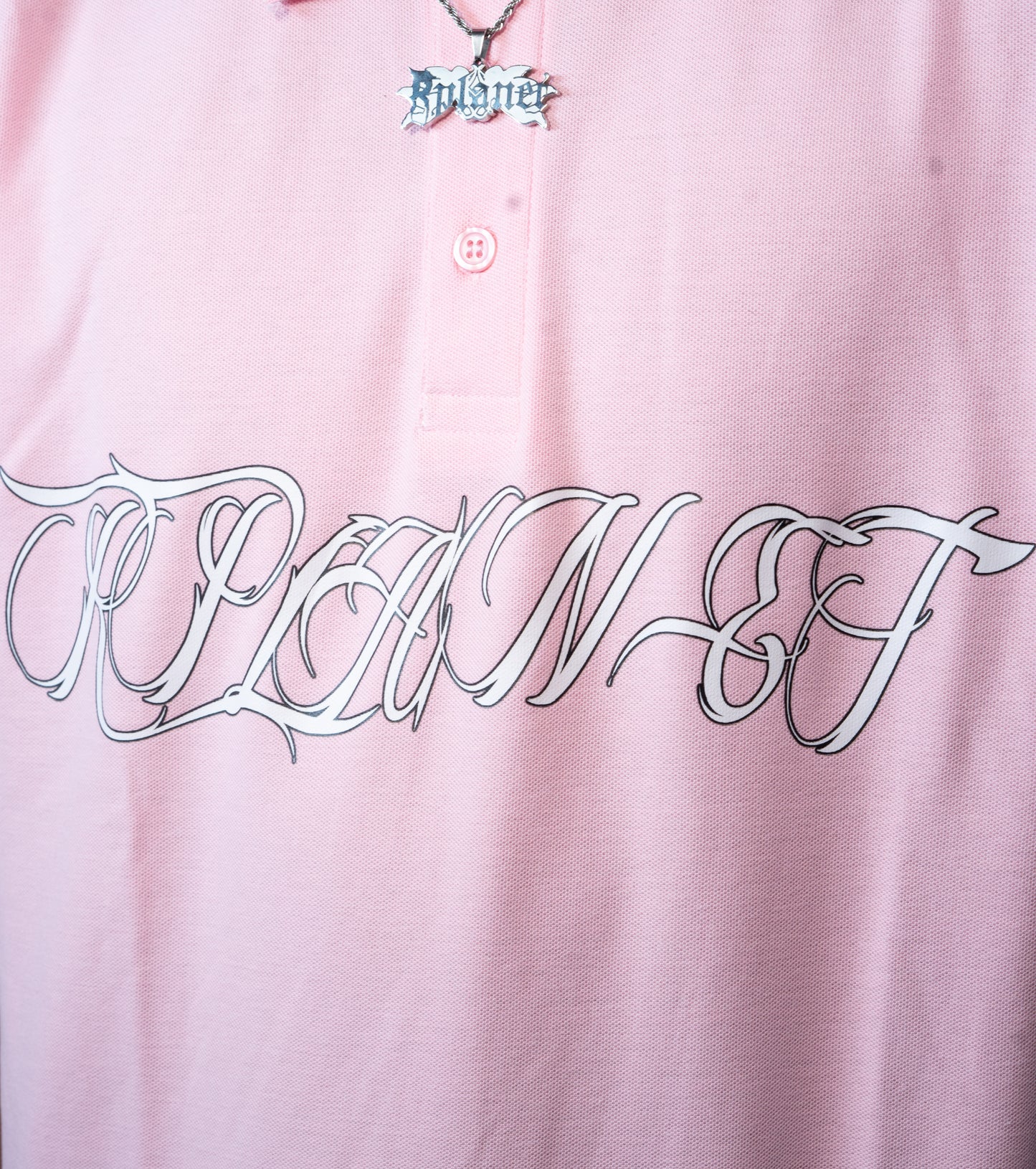 RPLANET POLO SHIRT PINK