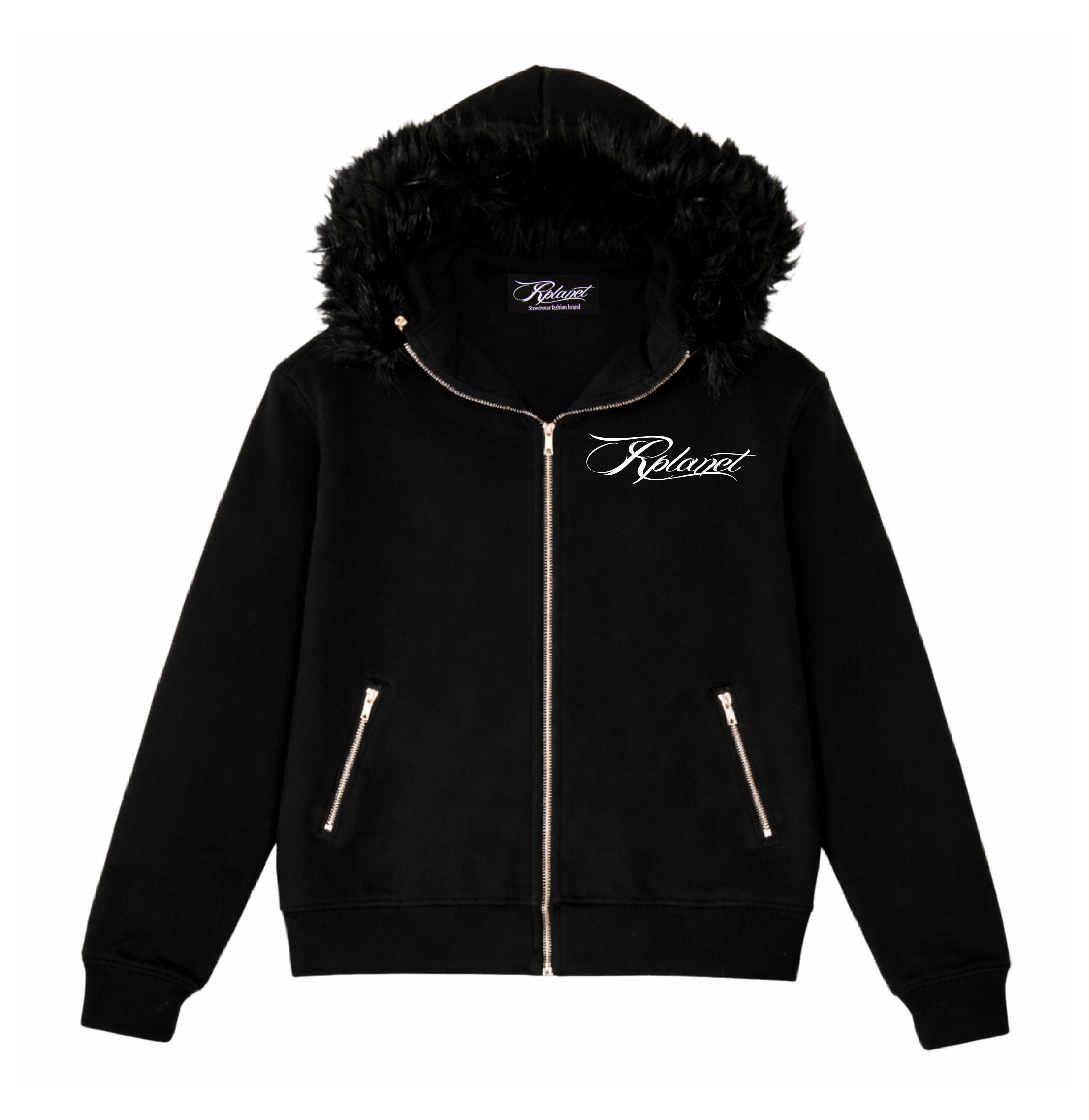 RPLANET FUR HOOD HOODIE