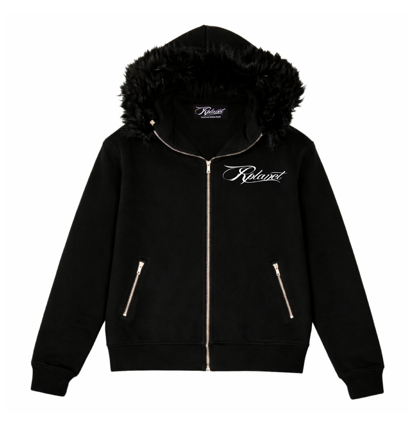 RPLANET FUR HOOD HOODIE