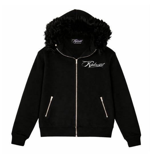 RPLANET FUR HOOD HOODIE