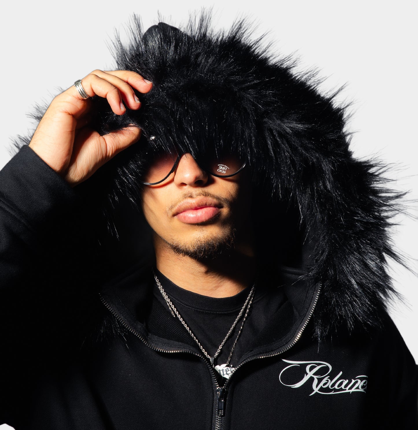 RPLANET FUR HOOD HOODIE