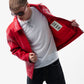 LEATHER RED "FLYEST JACKET EVER"
