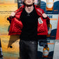 LEATHER RED "FLYEST JACKET EVER"