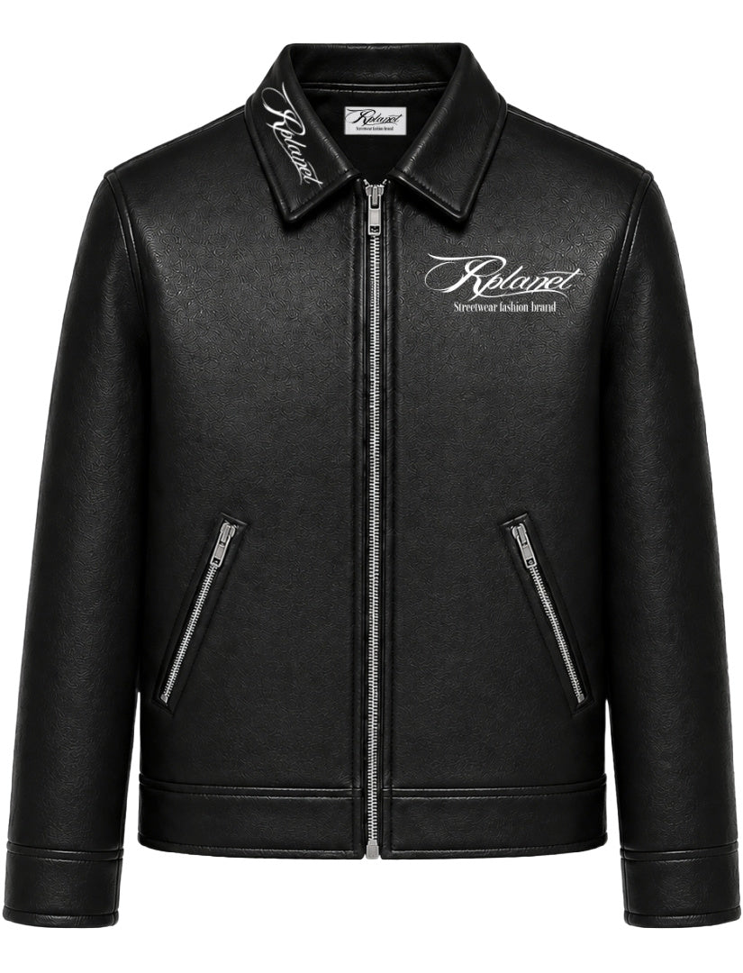 LEATHER BLACK "FLYEST JACKET EVER"