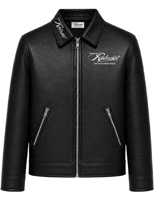 LEATHER BLACK "FLYEST JACKET EVER"