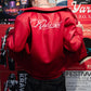 LEATHER RED "FLYEST JACKET EVER"