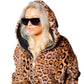 LEOPARD REVERSIBLE HOODIE