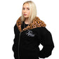 LEOPARD REVERSIBLE HOODIE