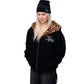 LEOPARD REVERSIBLE HOODIE
