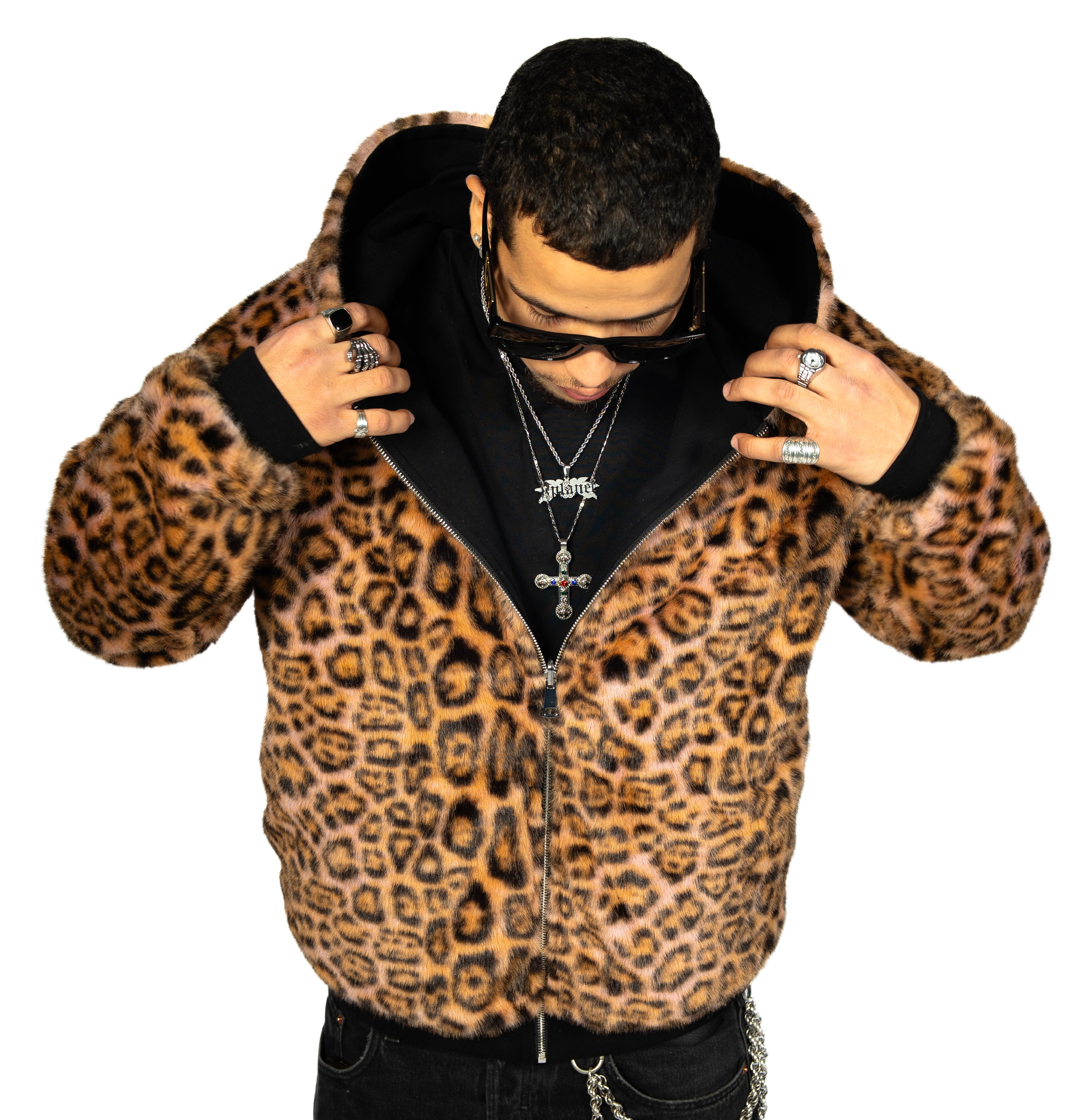 LEOPARD REVERSIBLE HOODIE – RPLANET