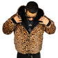 LEOPARD REVERSIBLE HOODIE