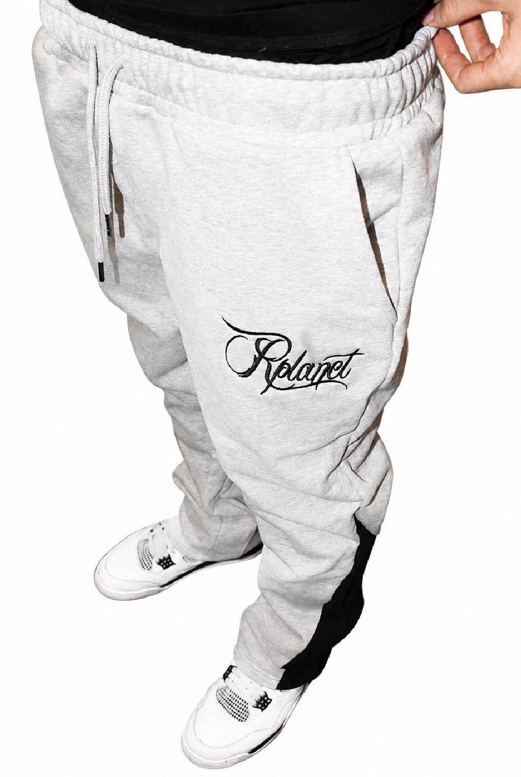 RPLANET LIMITED GRAY FLARED PANTS