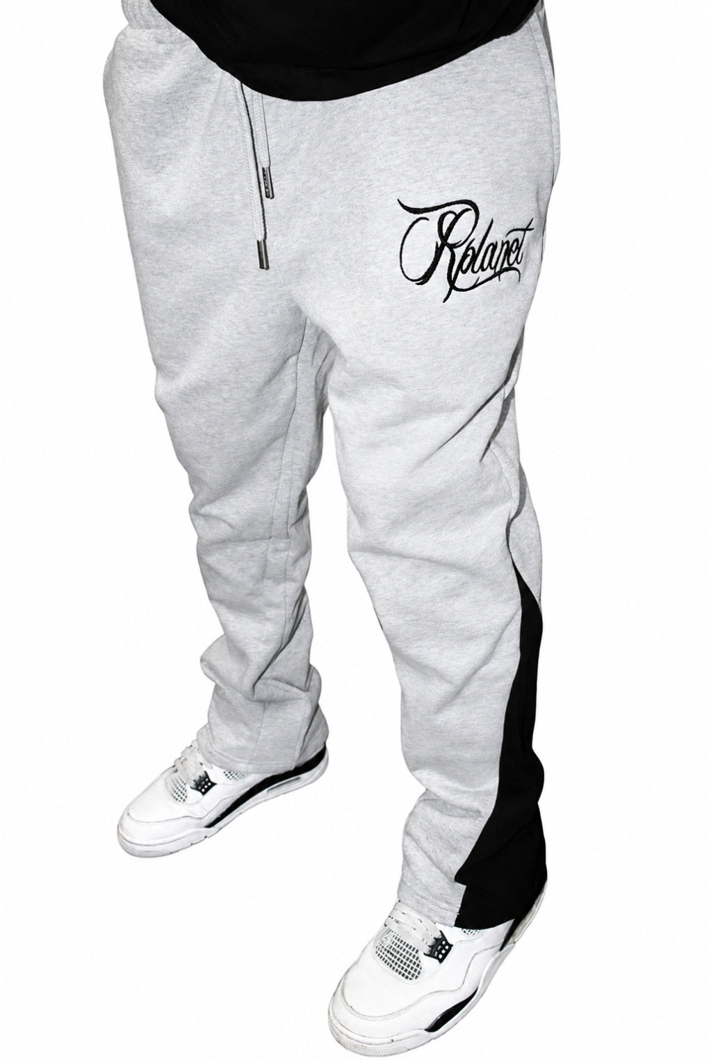 RPLANET LIMITED GRAY FLARED PANTS
