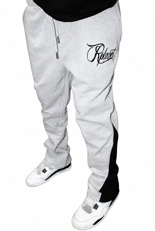 RPLANET LIMITED GRAY FLARED PANTS