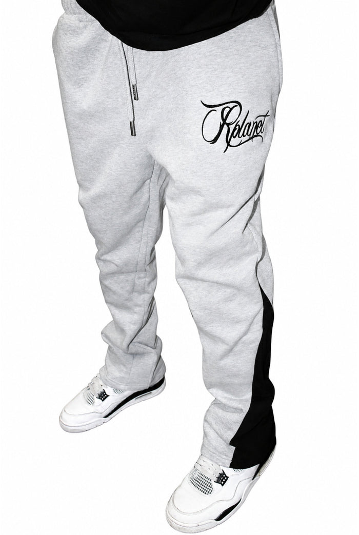RPLANET LIMITED GRAY FLARED PANTS