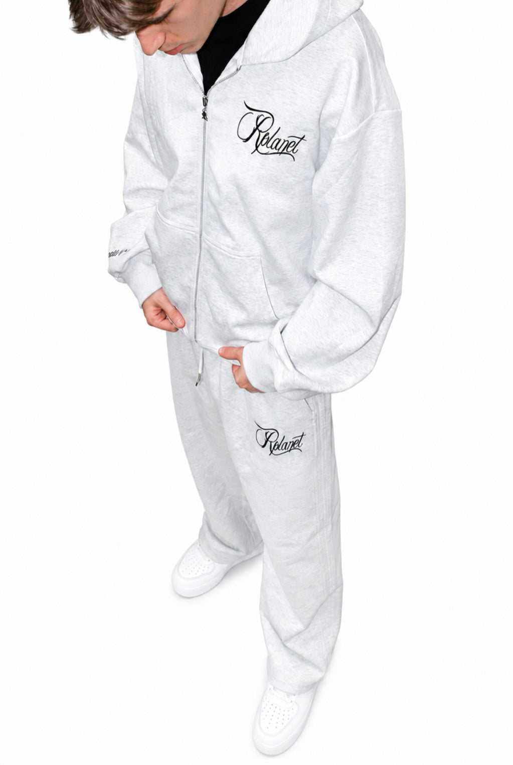 RPLANET LIMITED GRAY TRACKSUIT