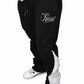 RPLANET LIMITED BLACK FLARED PANTS