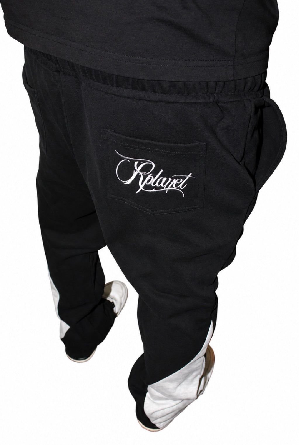RPLANET LIMITED BLACK FLARED PANTS