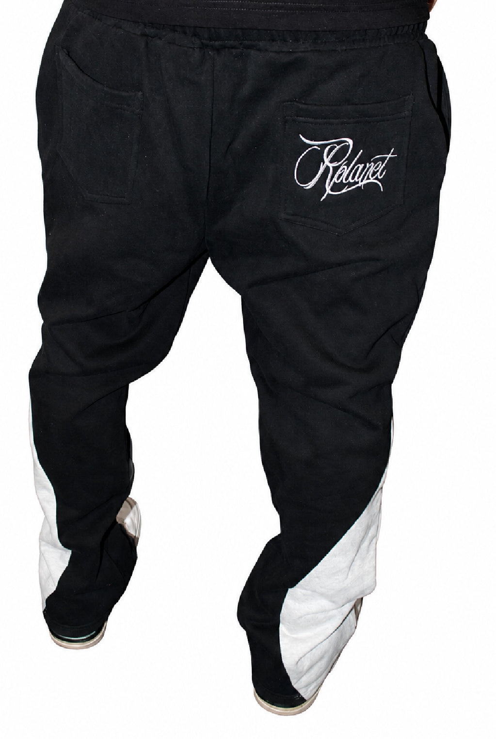 RPLANET LIMITED BLACK FLARED PANTS