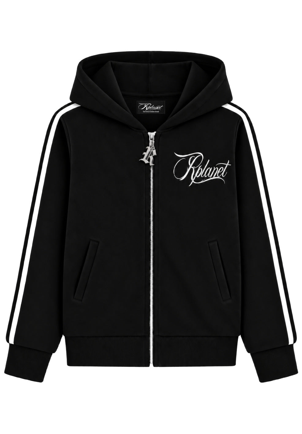 RPLANET BLACK HOODIE