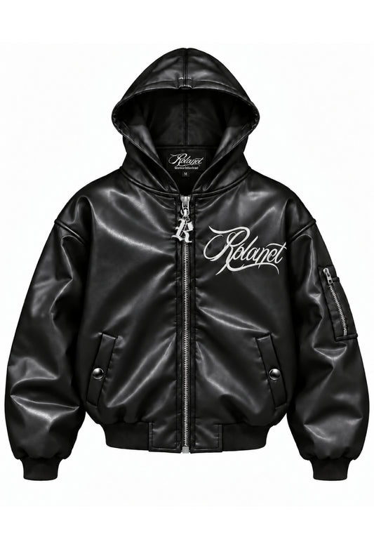 BLACK BOMBER JACKET