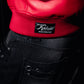 RED BOMBER JACKET