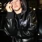 BLACK BOMBER JACKET