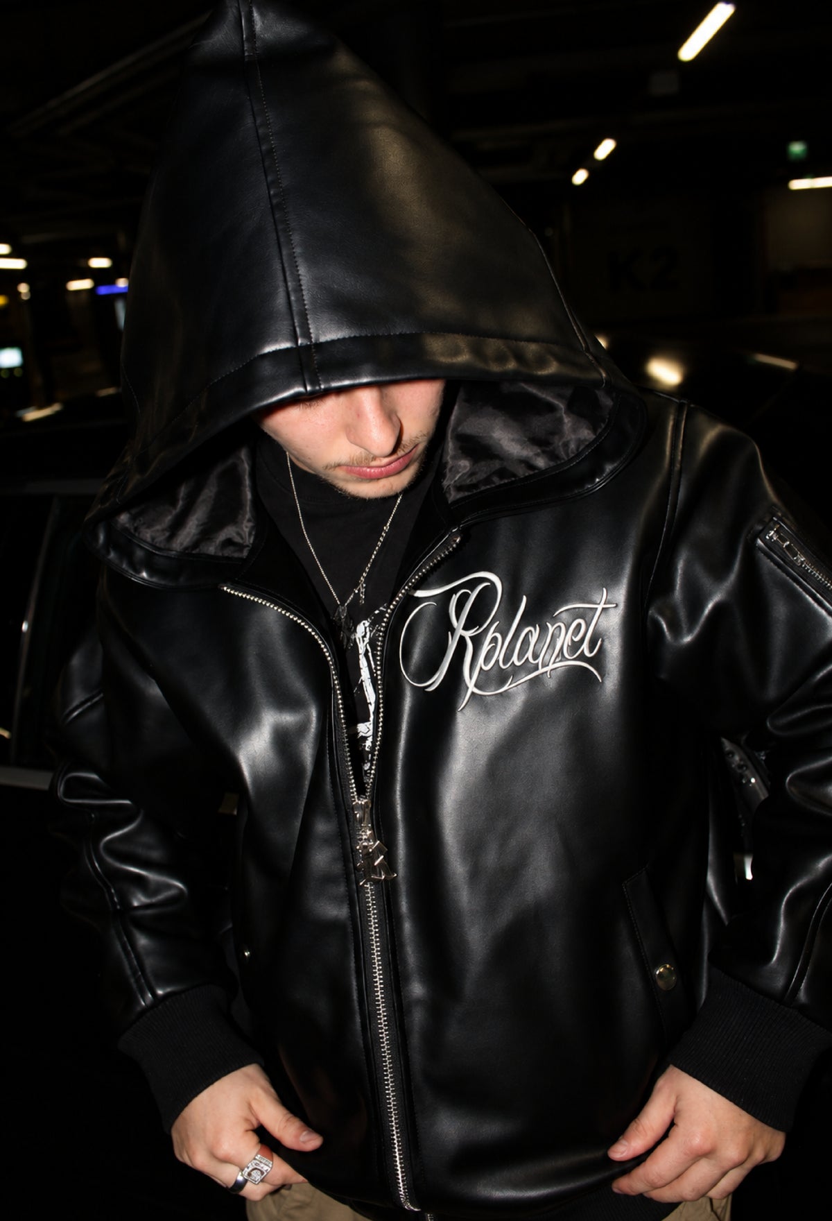 BLACK BOMBER JACKET