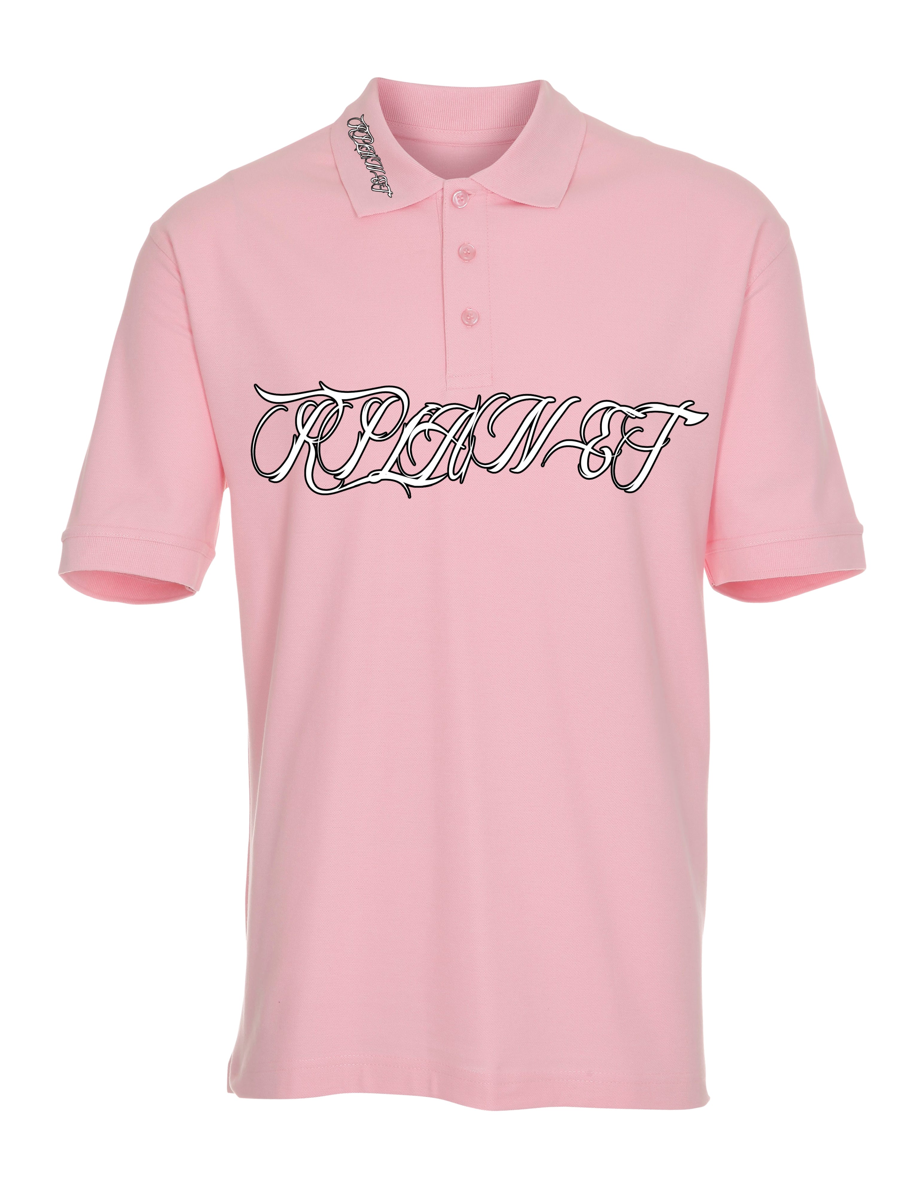RPLANET POLO SHIRT PINK
