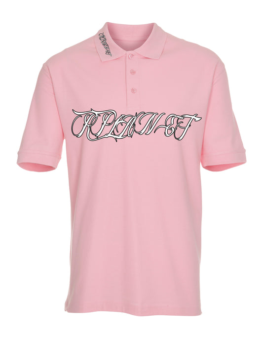 RPLANET POLO SHIRT PINK