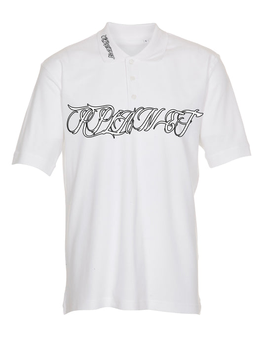 RPLANET POLO SHIRT WHITE