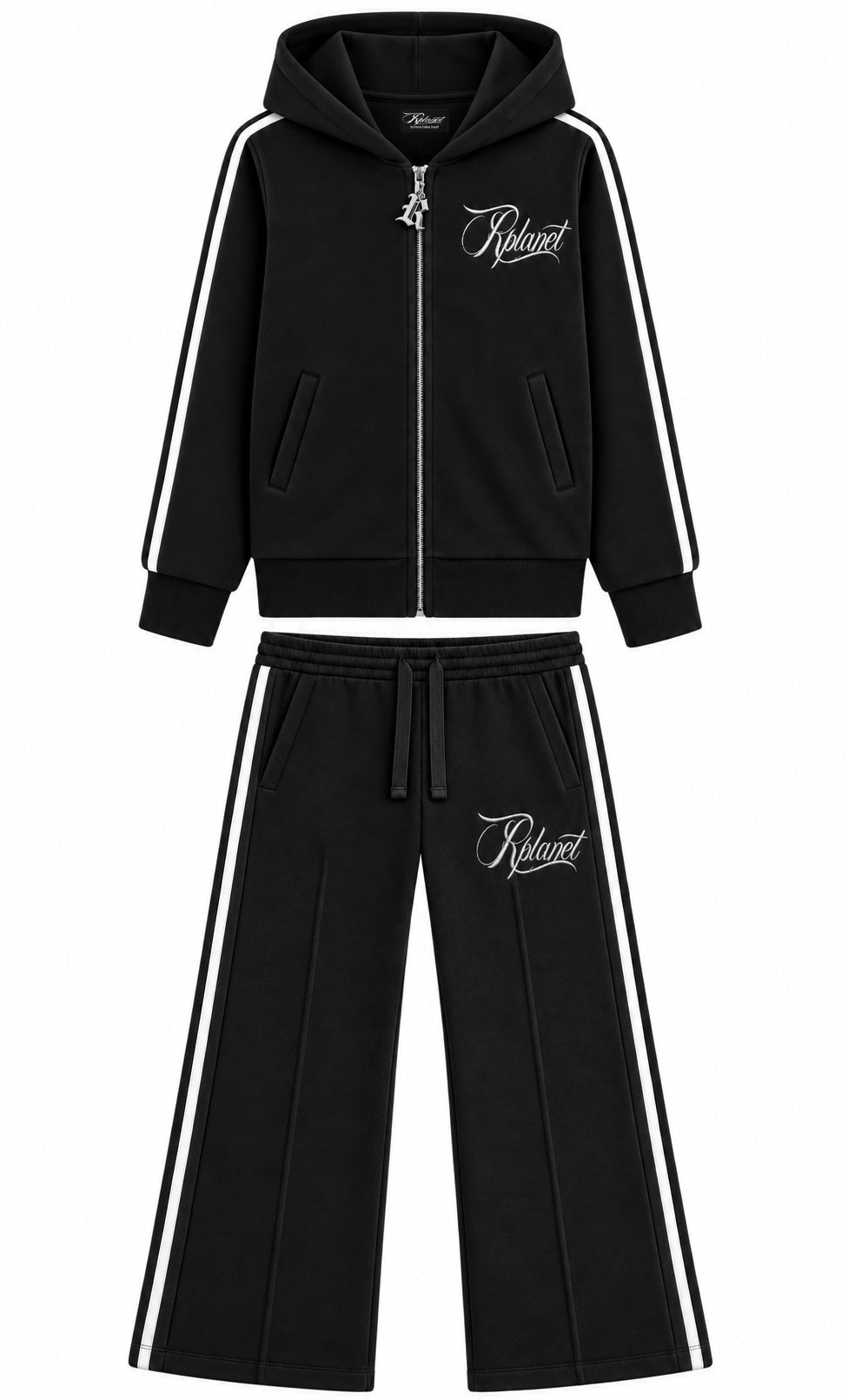 RPLANET BLACK TRACKSUIT