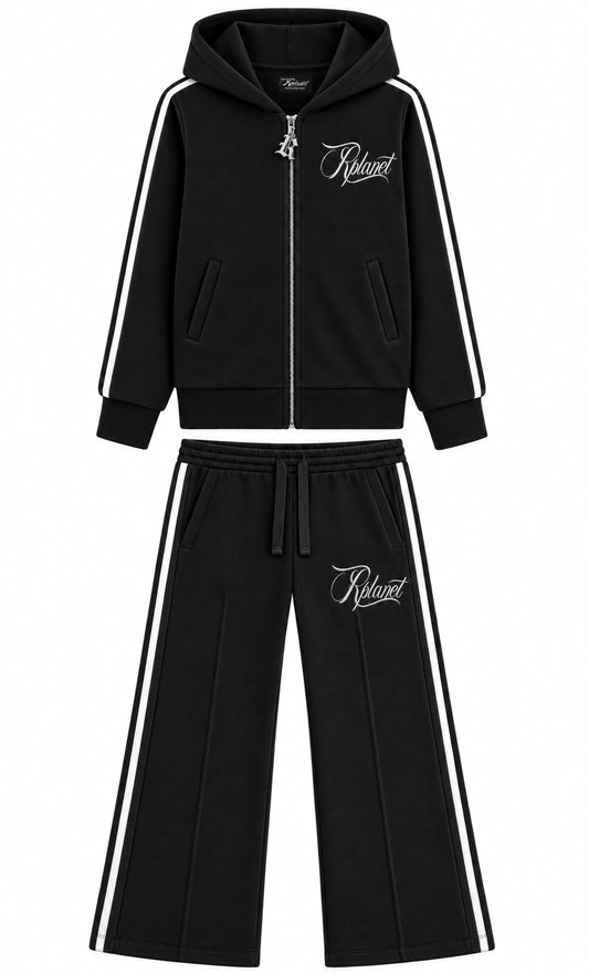 RPLANET BLACK TRACKSUIT