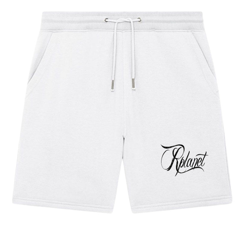 RPLANET WHITE SHORTS
