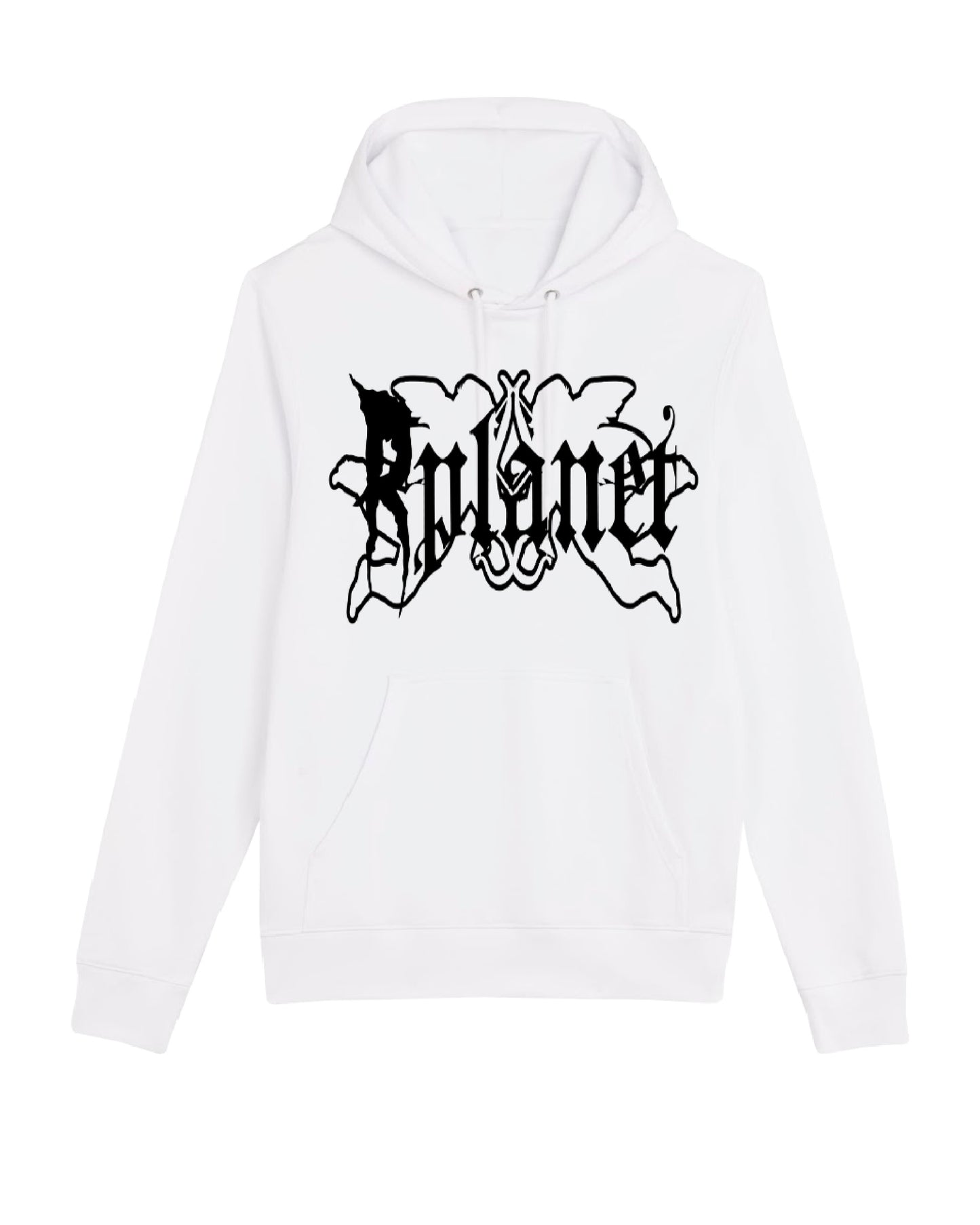 RPLANET WHITE BIG LOGO HOODIE