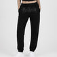 RPLANET BLACK GLITTER PANTS